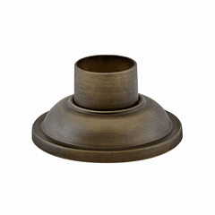 Hinkley Pier Mounts Pier Mount Base - Burnished Bronze - 1304BU Hinkley Pier Mounts Pier Mount Base - Burnished Bronze - 1304BU