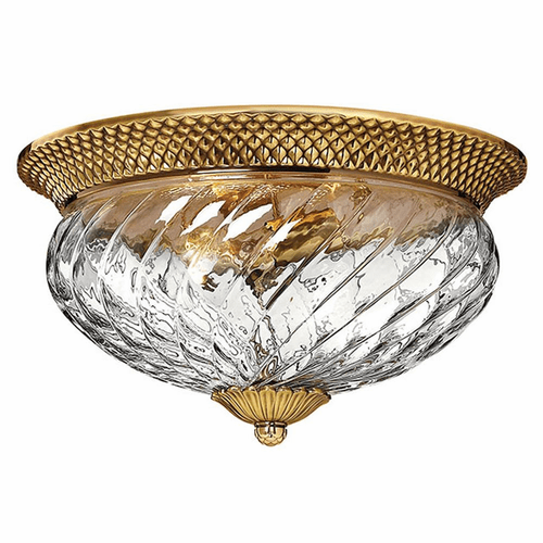 Hinkley Plantation Bath Flush Mount - Burnished Brass - 4881BB