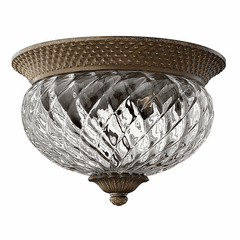 Hinkley Plantation Bath Flush Mount - Pearl Bronze - 4102PZ