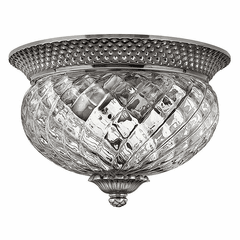 Hinkley Plantation Bath Flush Mount - Polished Antique Nickel - 4102PL