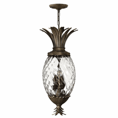Hinkley Plantation Large Foyer Pendant - Pearl Bronze - 2222PZ