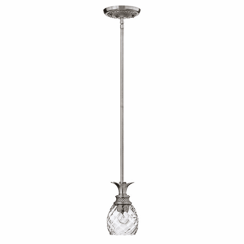 Hinkley Plantation Mini-Pendant - Polished Antique Nickel - 5317PL