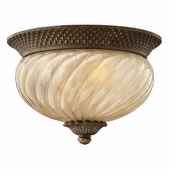 Hinkley Plantation Outdoor Flush Mount - Pearl Bronze - 2128PZ