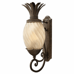Hinkley Plantation Outdoor Medium Wall Mount - Pearl Bronze - 2124PZ