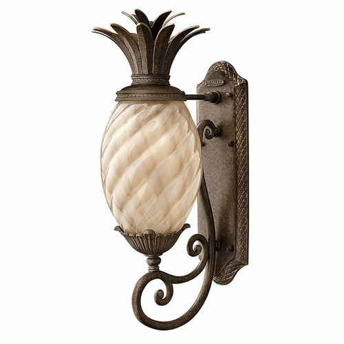 Hinkley Plantation Outdoor Small Wall Mount - Pearl Bronze - 2120PZ