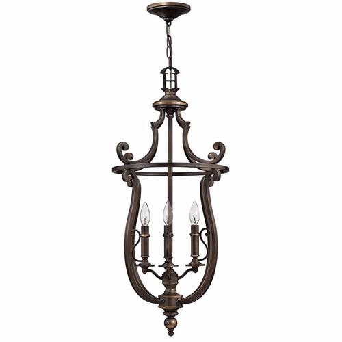 Hinkley Plymouth Single Tier Foyer Light - Olde Bronze - 4254OB