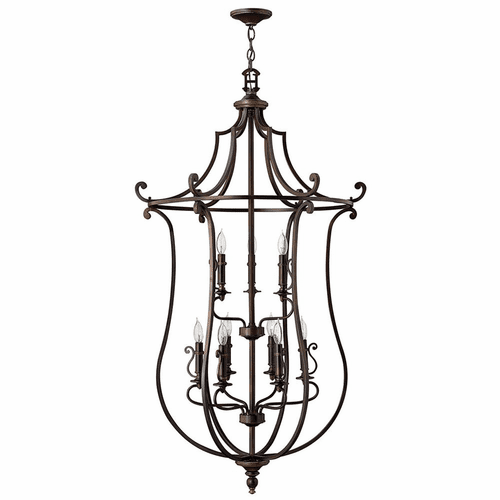 Hinkley Plymouth Two Tier Chandelier - Olde Bronze - 4259OB