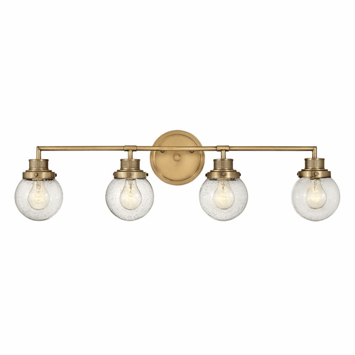 Hinkley Poppy Bath Light - Heritage Brass - 5934HB
