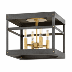 Hinkley Porter Flush Mount - Heritage Brass - 4071HB