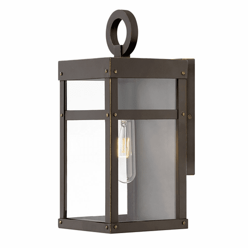Hinkley Porter Outdoor Extra Sm Wall Mount Lantern - Oil Rubbed Bronze - 2806OZ-LL