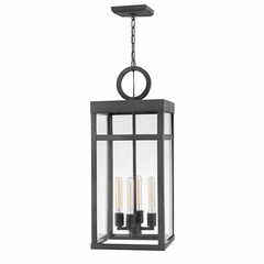 Hinkley Porter Outdoor Hanging Light - Aged Zinc - 2808DZ
