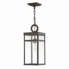 Hinkley Porter Outdoor Medium Hanging Lantern - Oil Rubbed Bronze - 2802OZ-LL