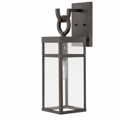 Hinkley Porter Outdoor Medium Wall Mount Lantern - Oil Rubbed Bronze - 2804OZ-LL