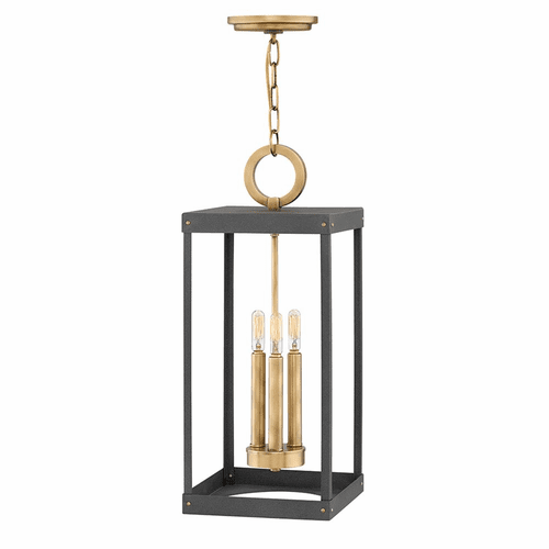 Hinkley Porter Pendant - Heritage Brass - 4074HB