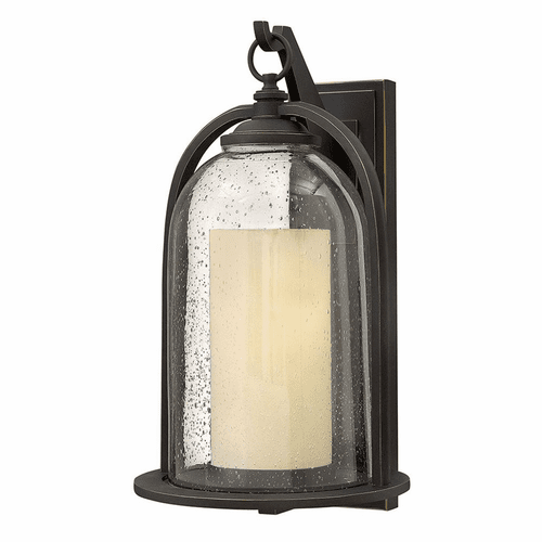 Hinkley Quincy Outdoor Extra Large Wall Mount - Oil Rubbed Bronze - 2618OZ-LED