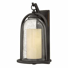 Hinkley Quincy Outdoor Extra Large Wall Mount - Oil Rubbed Bronze - 2618OZ-LED