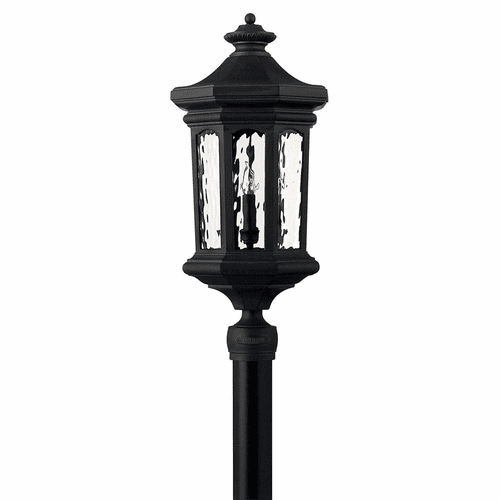 Hinkley Raley Outdoor Post Mount - Museum Black - 1601MB-LV