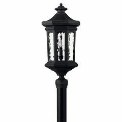 Hinkley Raley Outdoor Post Top/ Pier Mount - Museum Black - 1601MB