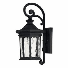 Hinkley Raley Outdoor Small Wall Mount - Museum Black - 1600MB
