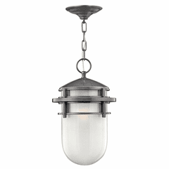 Hinkley Reef Outdoor Hanging Light - Hematite - 1952HE