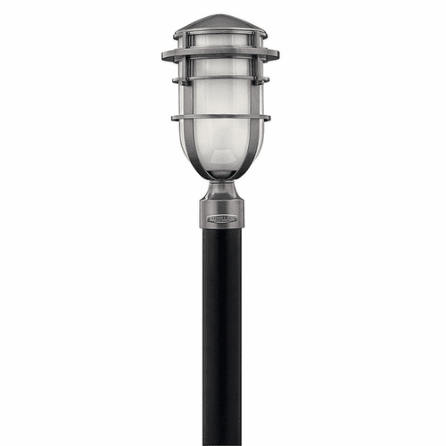 Hinkley Reef Outdoor Post Top/ Pier Mount - Hematite - 1951HE