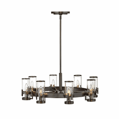 Hinkley Reeve Chandelier - Black Oxide - 38106BX
