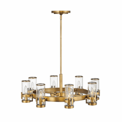 Hinkley Reeve Chandelier - Heritage Brass - 38106HB