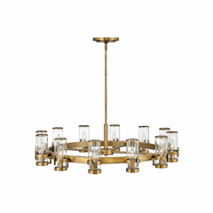 Hinkley Reeve Chandelier - Heritage Brass - 38109HB