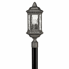 Hinkley Regal Outdoor Post Top/ Pier Mount - Black Granite - 1721BG