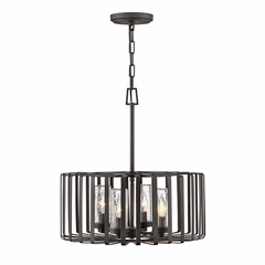 Hinkley Reid Outdoor Hanging Light - Brushed Graphite - 29504BGR