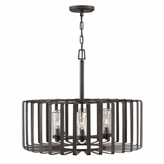Hinkley Reid Outdoor Hanging Light - Brushed Graphite - 29505BGR