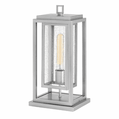 Hinkley Republic Coastal Elements Outdoor Pier Mount - Satin Nickel - 1007SI-LV