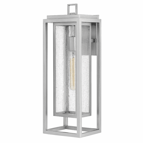 Hinkley Republic Outdoor Large Wall Mount - Satin Nickel - 1005SI