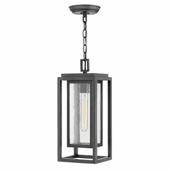 Hinkley Republic Outdoor Medium Hanging Lantern - Oil Rubbed Bronze - 1002OZ-LL Hinkley Republic Outdoor Medium Hanging Lantern - Oil Rubbed Bronze - 1002OZ-LL