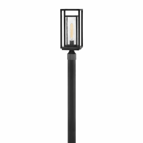 Hinkley Republic Outdoor Medium Post Top/Pier Mount Lantern - Black - 1001BK-LL