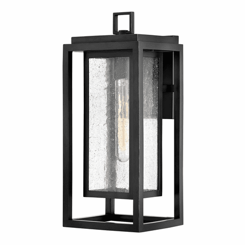 Hinkley Republic Outdoor Medium Wall Mount Lantern - Black - 1004BK-LV