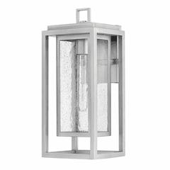 Hinkley Republic Outdoor Medium Wall Mount - Satin Nickel - 1004SI