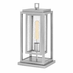 Hinkley Republic Outdoor Pier Mount - Satin Nickel - 1007SI
