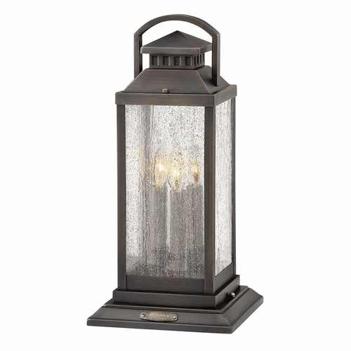 Hinkley Revere Heritage Outdoor Pier Mount - Blackened Brass - 1187BLB-LV