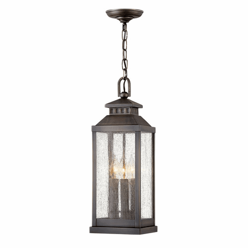 Hinkley Revere Outdoor Hanging Light - Blackened Brass - 1182BLB