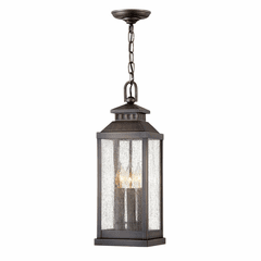 Hinkley Revere Outdoor Hanging Light - Blackened Brass - 1182BLB