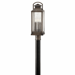 Hinkley Revere Outdoor Post Mount - Blackened Brass - 1181BLB