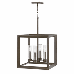 Hinkley Rhodes Outdoor Hanging Light - Warm Bronze - 29304WB-LV Hinkley Rhodes Outdoor Hanging Light - Warm Bronze - 29304WB-LV