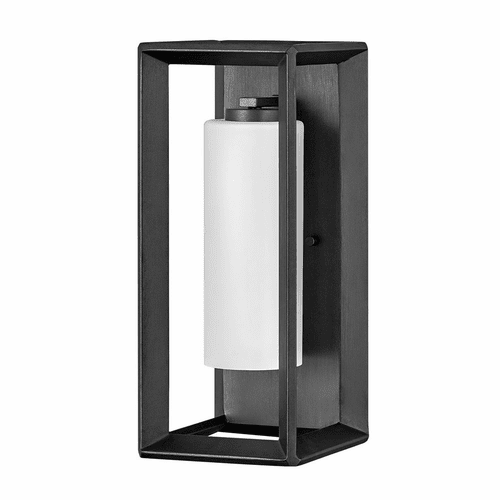 Hinkley Rhodes Outdoor Medium Wall Mount Lantern - Brushed Graphite - 29302BGR-LL