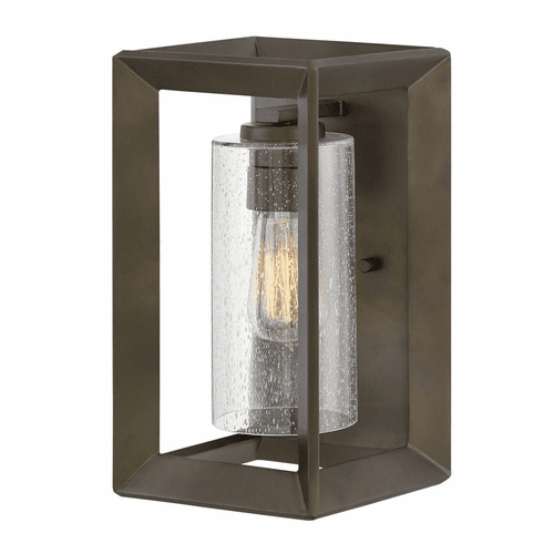 Hinkley Rhodes Outdoor Small Wall Mount Lantern - Warm Bronze - 29300WB-LL