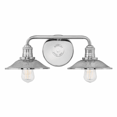Hinkley Rigby 2-LT Bath Light - Polished Nickel - 5292PN