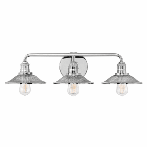 Hinkley Rigby 3-LT Bath Light - Polished Nickel - 5293PN