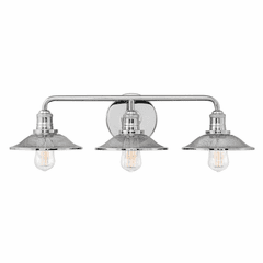 Hinkley Rigby 3-LT Bath Light - Polished Nickel - 5293PN