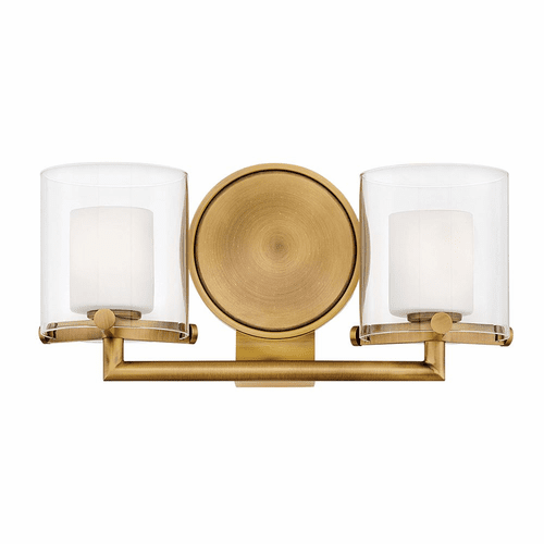 Hinkley Rixon 2-LT Bath Light - Heritage Brass - 5492HB