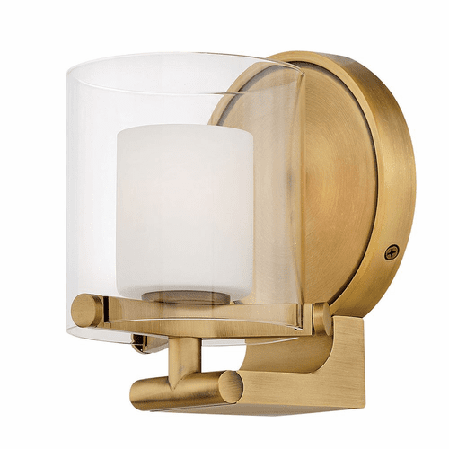 Hinkley Rixon Bathroom Wall Sconce - Heritage Brass - 5490HB